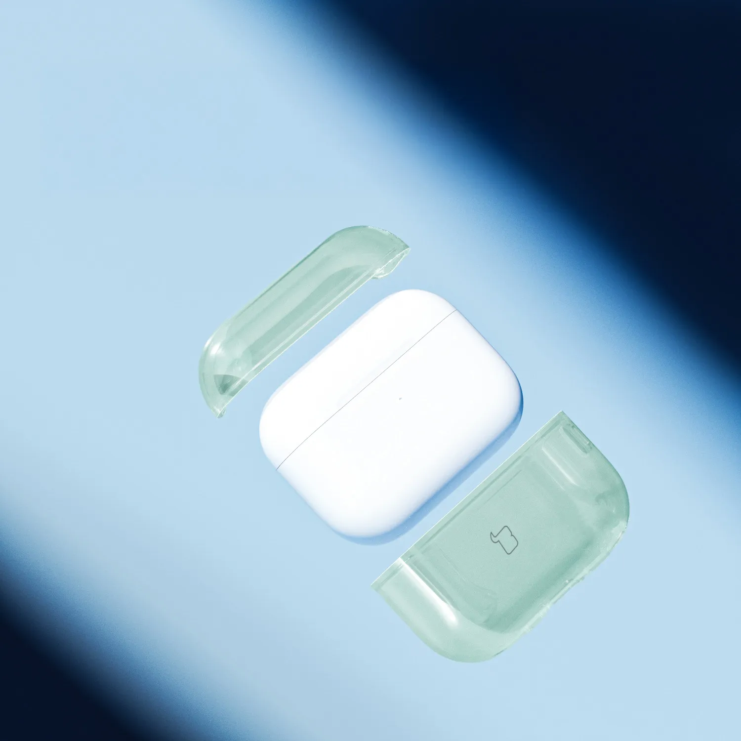 Case na słuchawki Bizon Case Headphone Clear do Airpods Pro 3